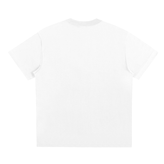White Bubble Gum Tee