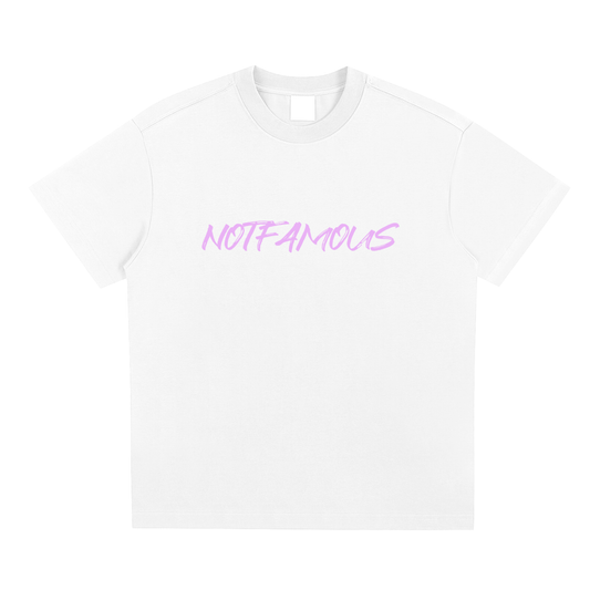 White Bubble Gum Tee